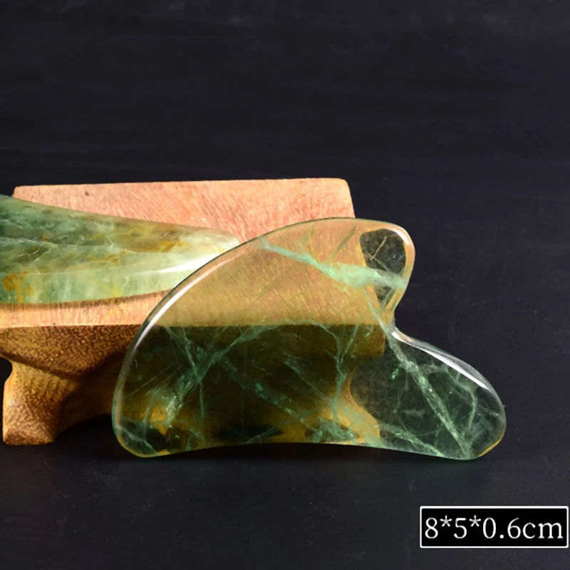 

Gua Sha Massage Tool Body Guasha Scraper Jade Scraping Board Traditional Physical Therapy Anti Cellulite Weight