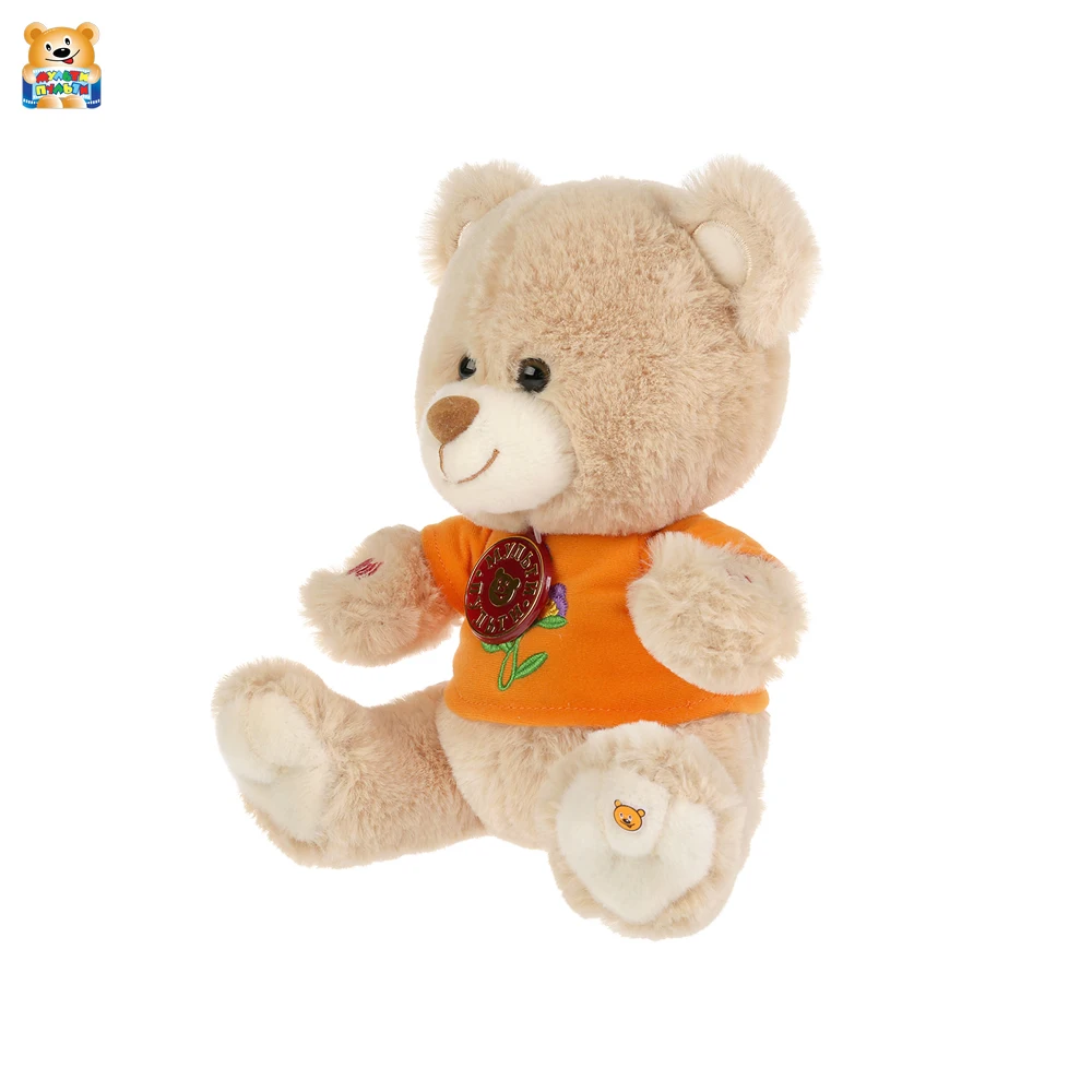 Игрушка мягкая Мульти пульти Мишка 25см стихи и песенки К.Чуковского 241127|Плюшевые