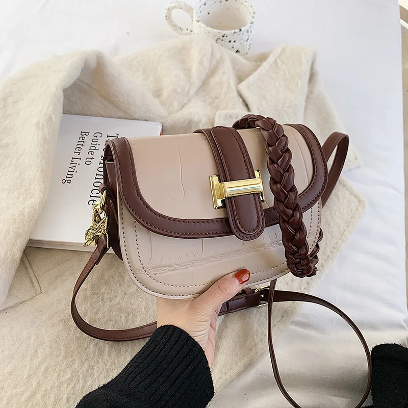 

New Woman Shoulder Bag Fashionable Simple Chain Messenger Bag High Quality Luxury Designer Handbag 2021 New Female Underarm Bag