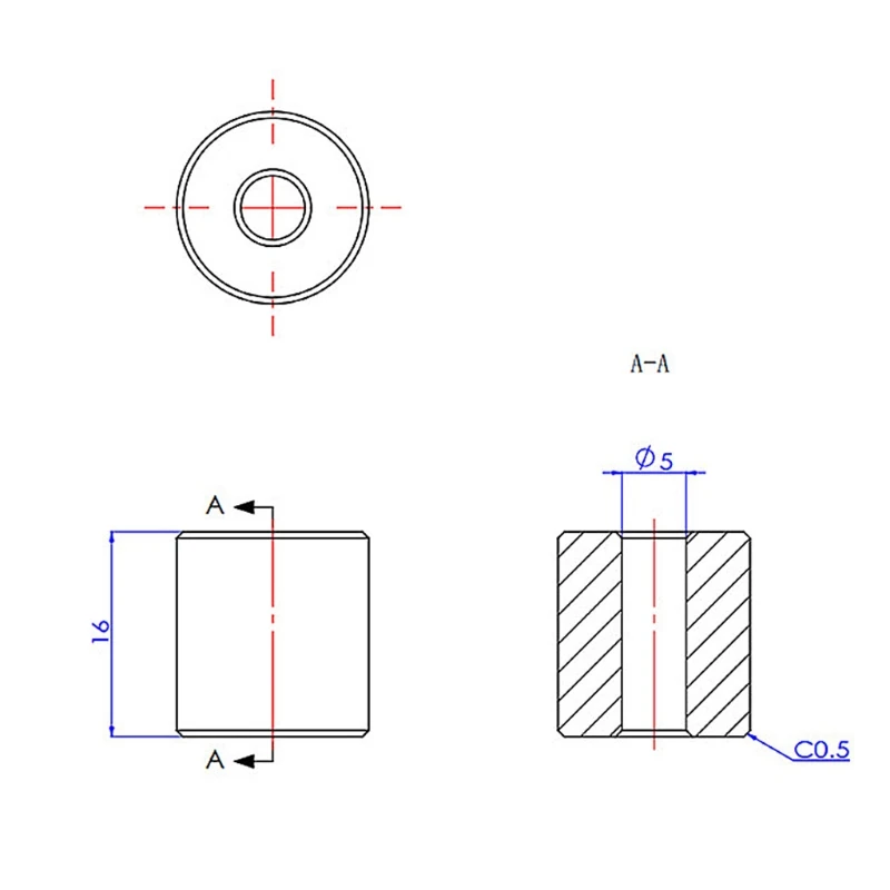 

4pcs 3D Printer High Temperature Black Silicone Solid Spacer Hot Bed Leveling Column For Cr-10/ Cr10s Ender-3 Pro