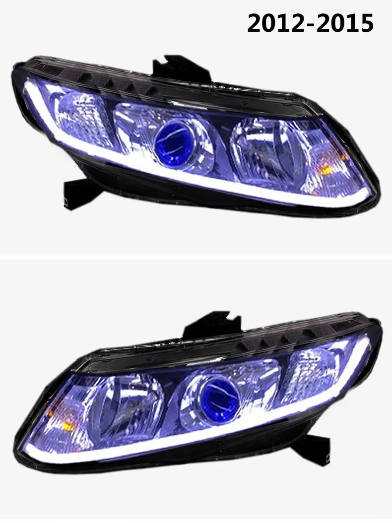 Автомобильный Стайлинг для Honda Civic Bi-xenon двойной объектив HID комплект Автомобильный Стайлинг 8 поколение для Honda Civic фары парковка 2006-2012