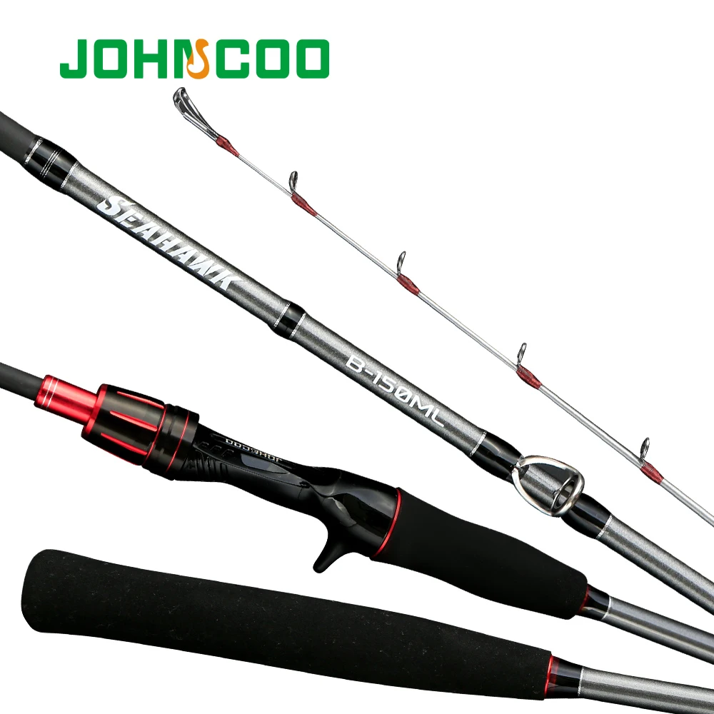 JOHNCOO 1 5 м 6 медленное закачание штанги для Пресноводной рыбной ловли стержень