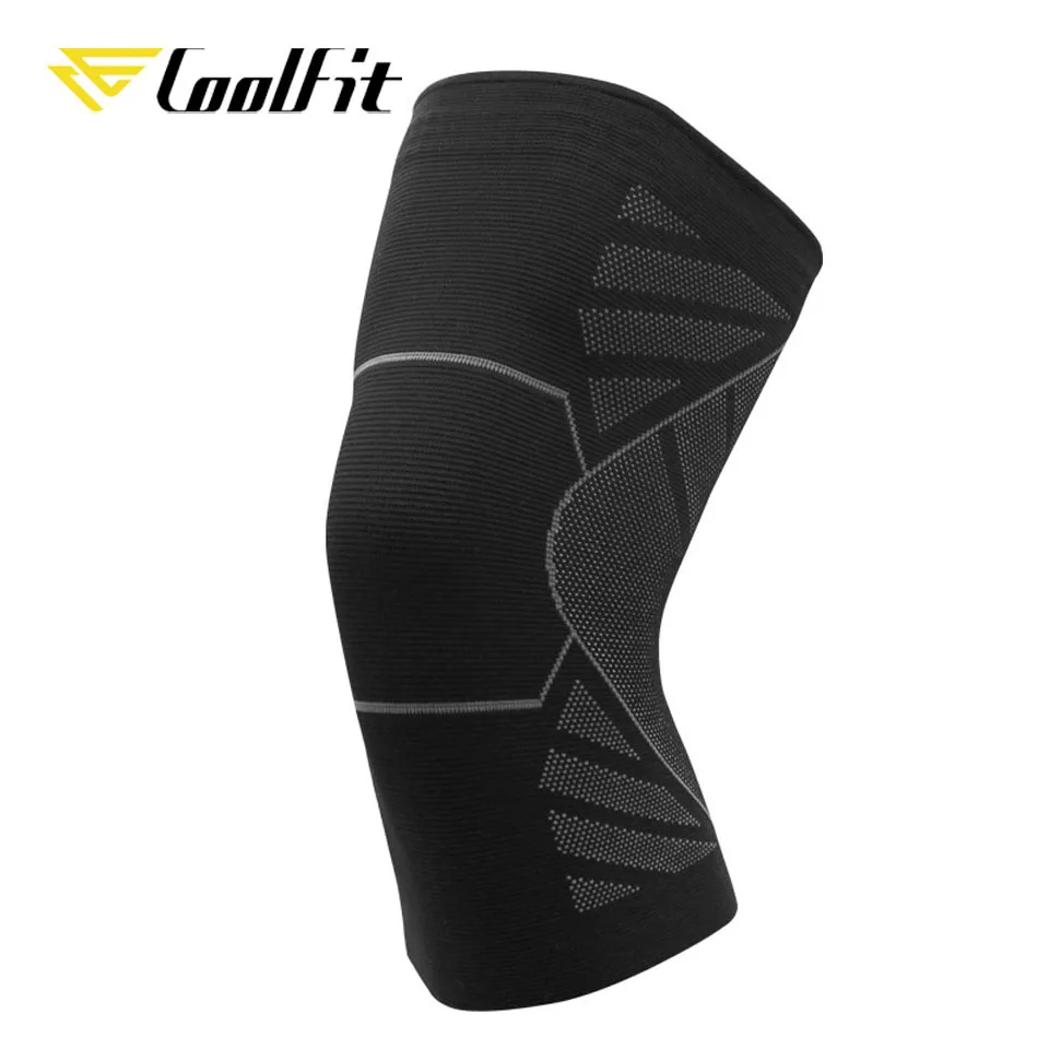 CoolFit 1 шт. эластичные наколенники нейлоновые для занятий спортом фитнесом