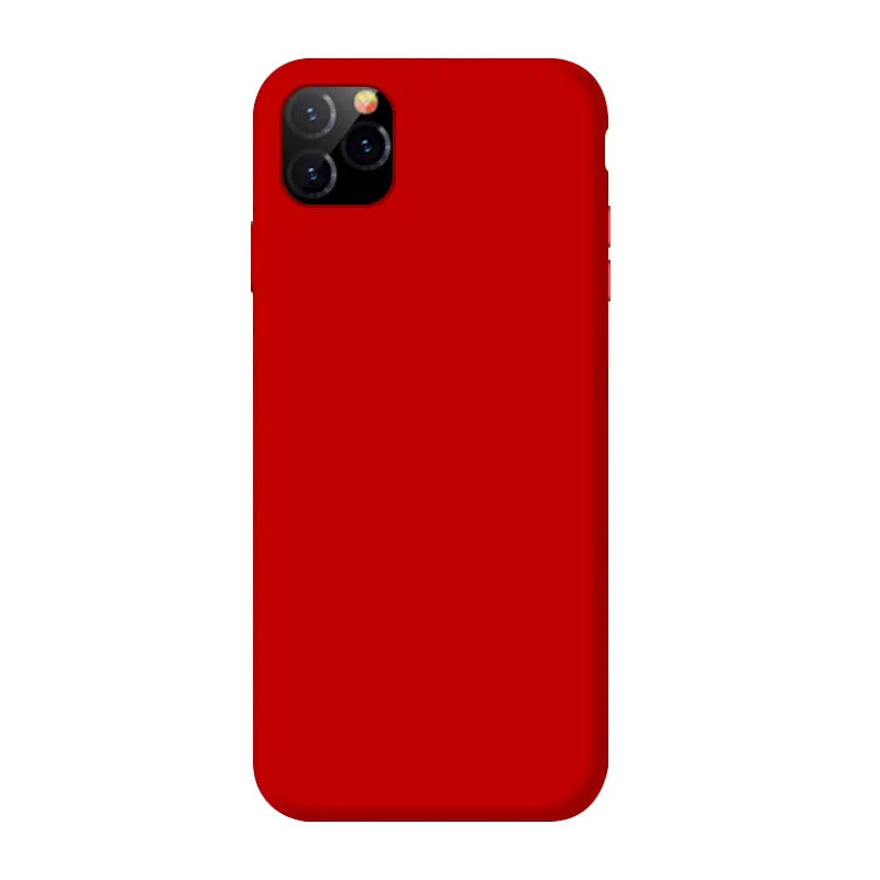 Phone Case For iPhone 11 Pro iphone 7 8 Plus 6 6S Silicone Liquid Original Cover XS Max XR X Cases | Мобильные телефоны и