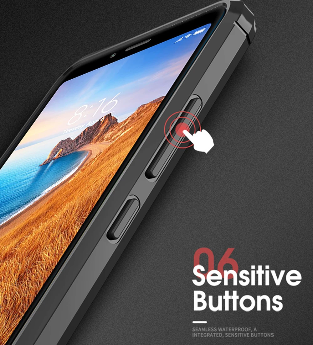 Для Xiaomi mi A1 чехол из углеродного волокна противоударный чехол для телефона для mi A1 A 1 mi A1 чехол 360 полная защита бампер прочный корпус