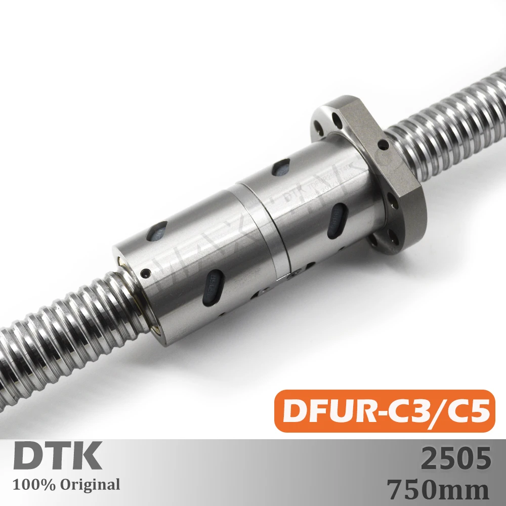Фланцевые шпиндели с ЧПУ DTK Taiwan DFU2505 C5 C3 5 мм свинцовые 750 для замены TBI - купить по