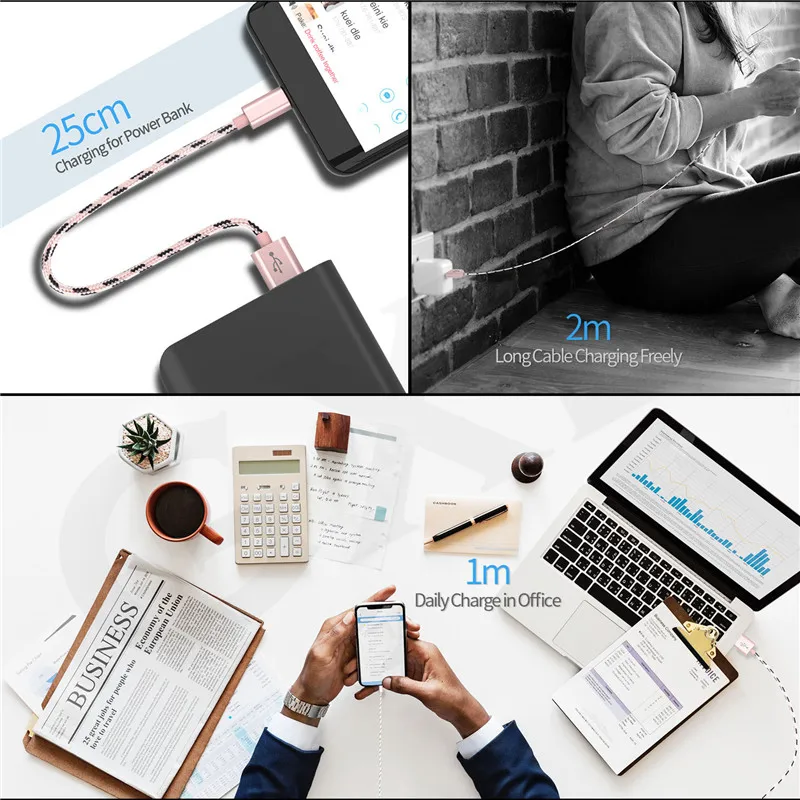 Usb type C кабель для быстрой зарядки USB C кабель для передачи данных type-C кабель для зарядного устройства USB для samsung S9 S8 Plus Note 9 10 Xiaomi Mi 9 huawei