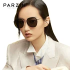 PARZIN поляризационные солнцезащитные очки для женщин, модные встроенные металлические солнцезащитные очки, мужские квадратные спортивные аксессуары для улицы, Lunette De Soleil