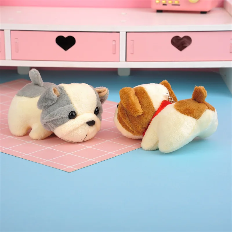 Плюшевая игрушка Papa Dog Шарпей подвеска маленькая собака кукла сумка подарок