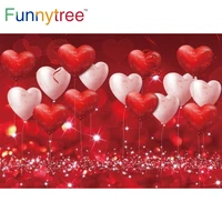 funnytree valentines day background february 14th glitter bokeh love wedding engagement party portrait photocall backdrop
