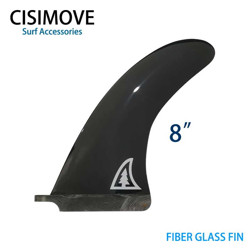 CISIMOVE черное волокно стекло центральный хвост один плавник для серфинга SUP