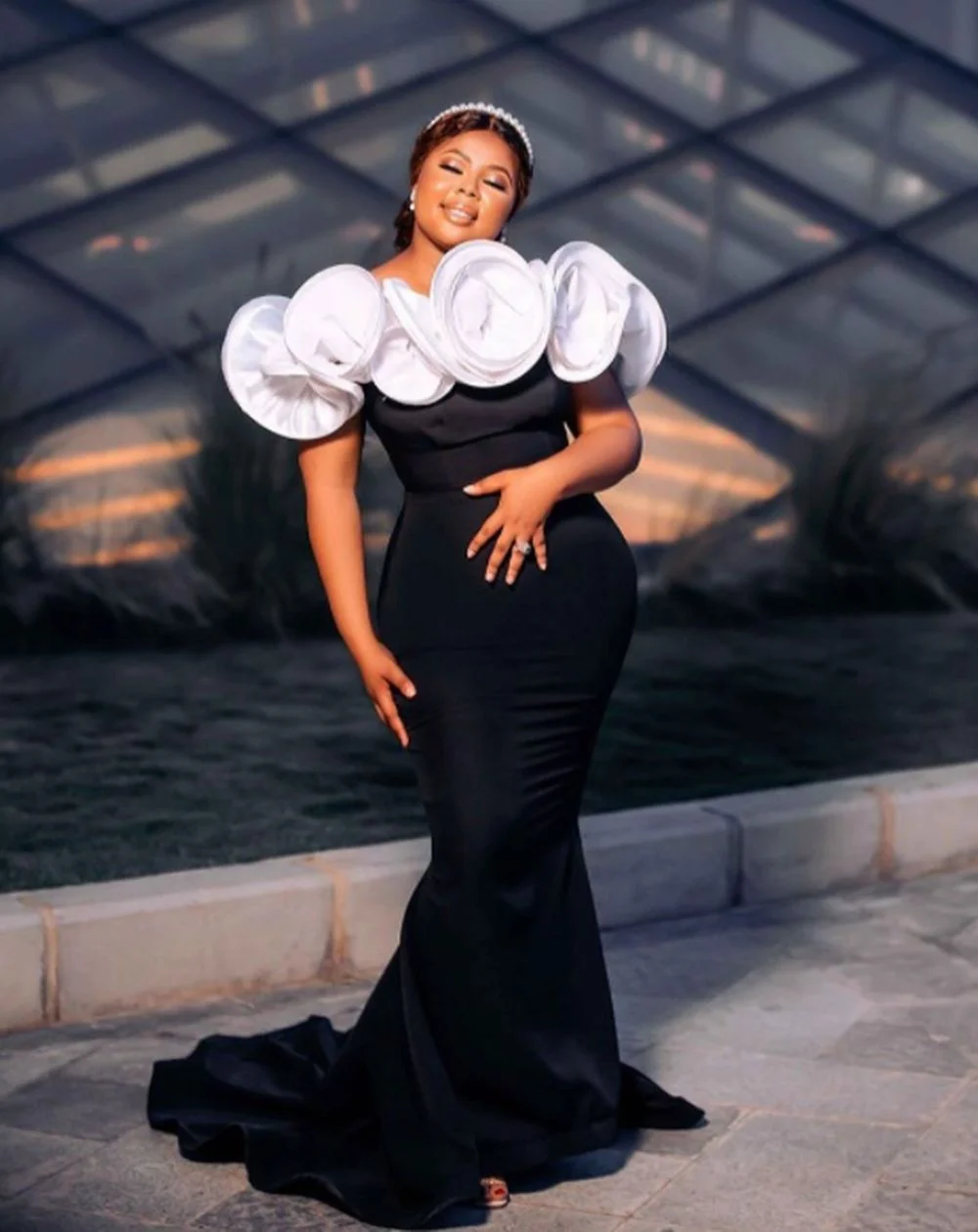 

Элегантное Длинное Вечернее праздничное платье до пола, женское сексуальное облегающее Платье макси с открытыми плечами, платья для выпуск...