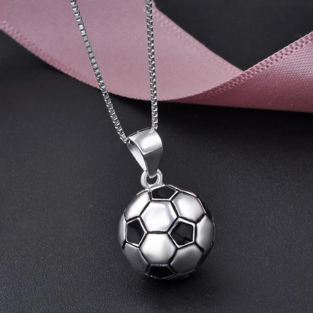 Очаровательное ожерелье из стерлингового серебра 925 пробы с подвеской в виде