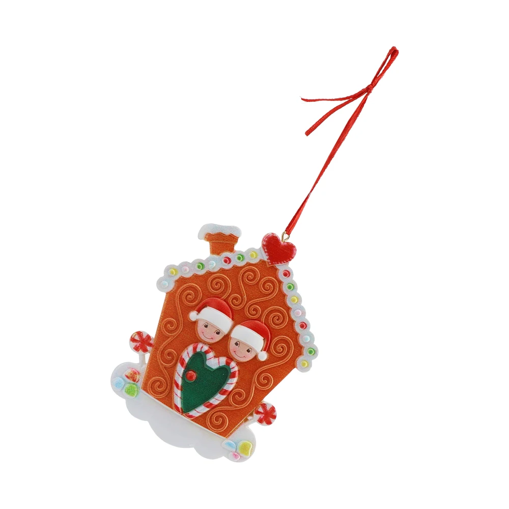 

Tree Ornaments Personalized Family Furnishing Articles Xmas Decoration Resin Festival Christmas Pendant