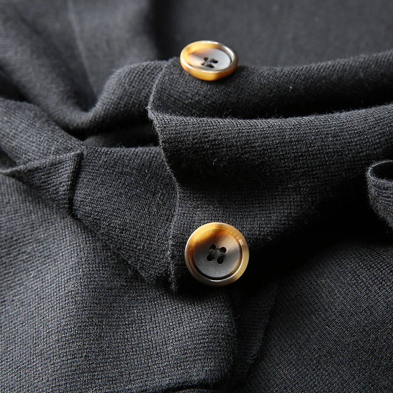 JSBD yuppie джентльмен удобный эластичный вязаный свитер осень зима мужской тонкий