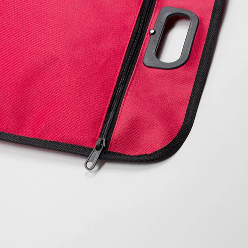 1 шт. Ткань Оксфорд A4 Водонепроницаемый молния Бумага папки книга карандаш ручка