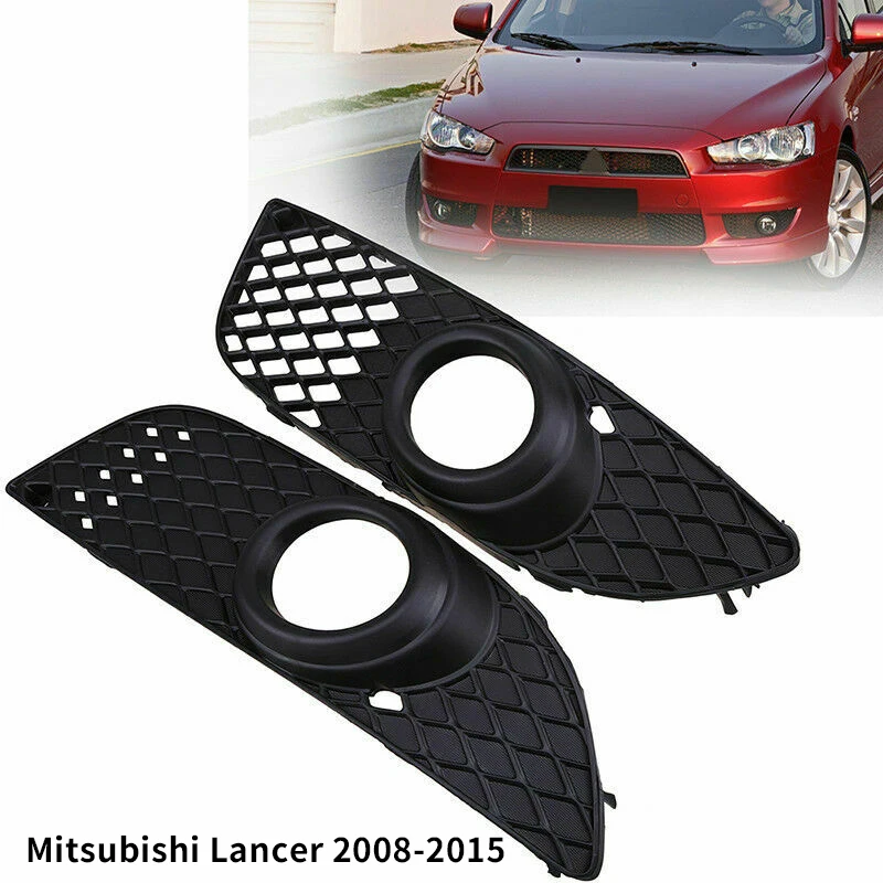 Решетки для переднего бампера Mitsubishi Lancer 2008 2015 8321A123 8321A124|Гоночные решетки| |