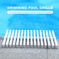 swimming pool overflow grid non slip board swimming pool water drain grille swimming pool equipment accessories