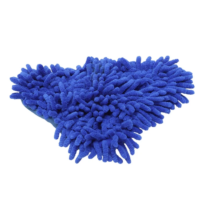 Моющаяся Замена Паровая Швабра из микрофибры колодки для синели X5/H20 (синий) |