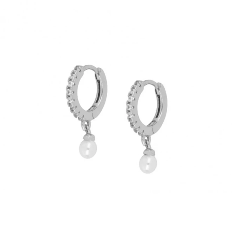 

Aide 925 Sterling Silver Stainless Steel Hoop Earring for Women Small Simple Round Circle Huggies Earrings Steampunk Accessories