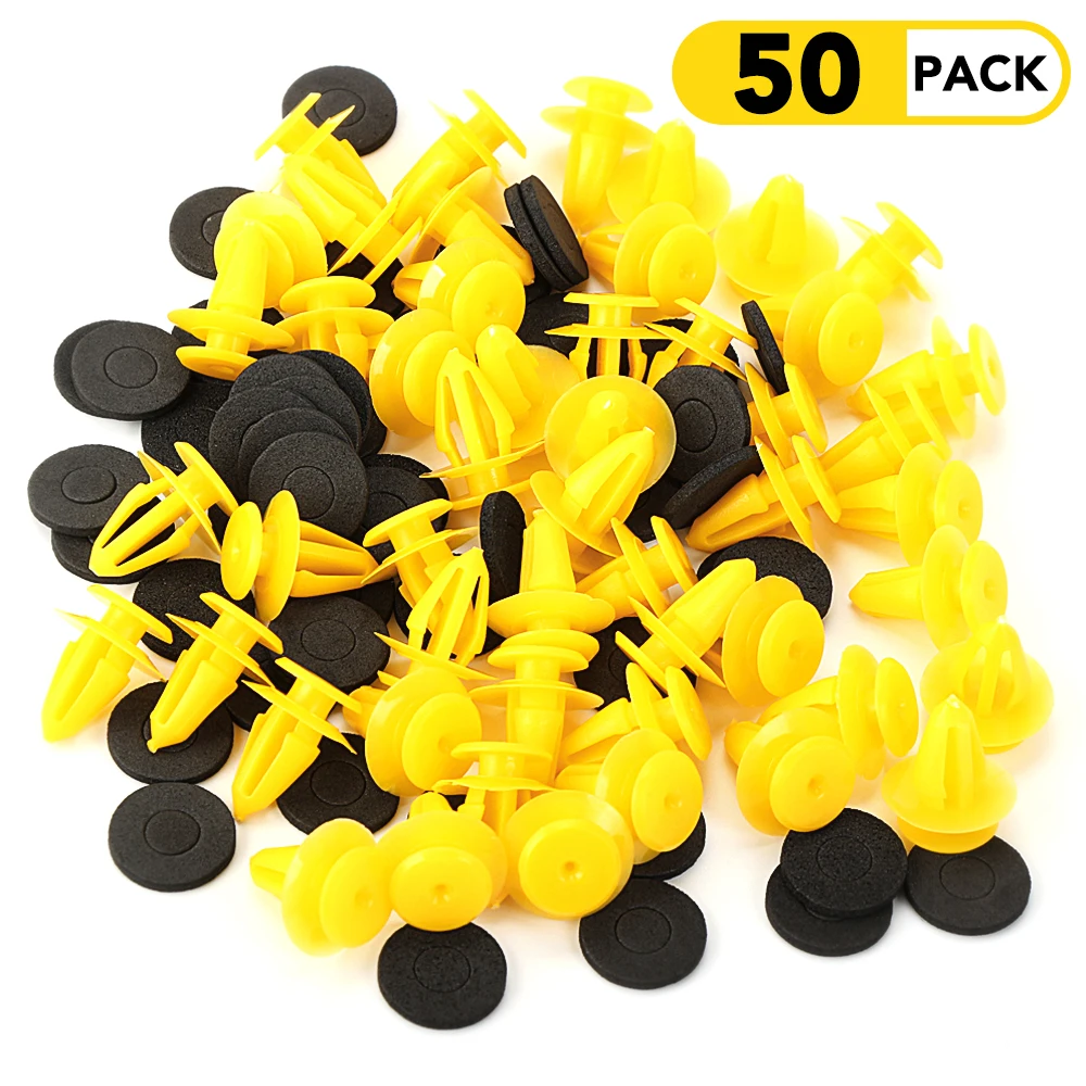 10 мм зажимы для бампера автомобиля заклепки дверной панели подкладка крыла Nissan