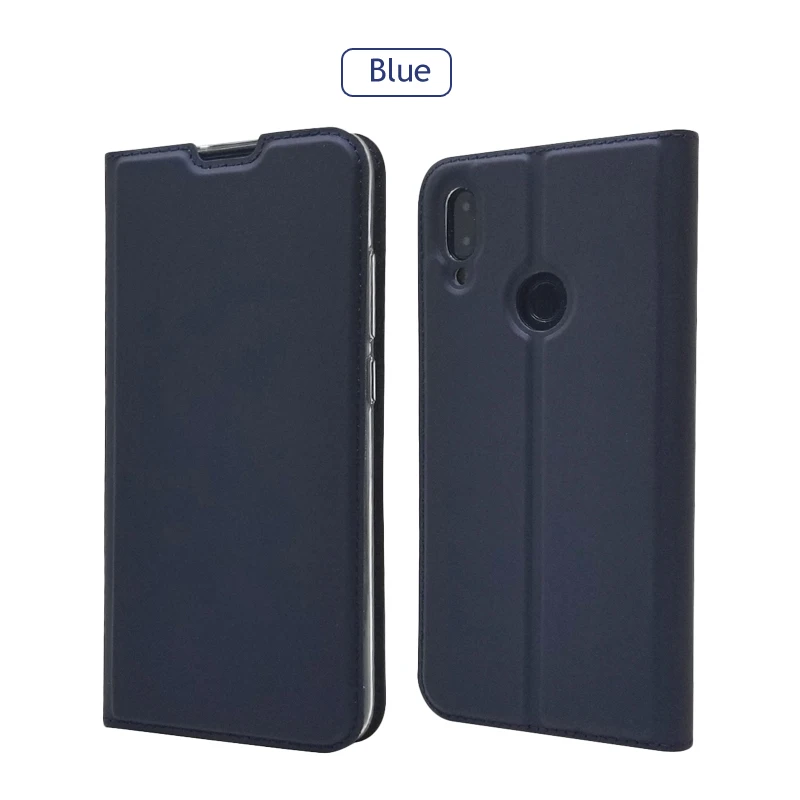 Blue Чехол ZROTEVE для Redmi Note 7, чехол-кошелек для Xiaomi Redmi Note 7, 8 Pro, чехол-книжка, кожаный чехол для Xiaomi Note 8 Pro, чехол s - Цвет: Blue
