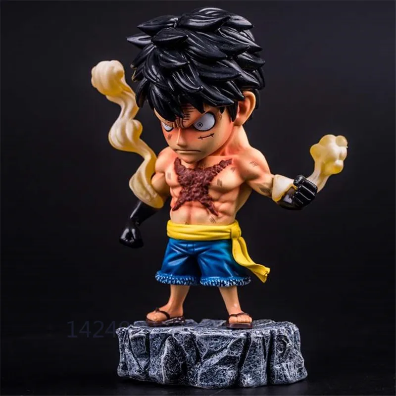 Аниме цельная Татуировка мышечная обезьяна д Луффи и ророноа Зоро соломенная