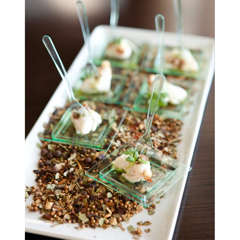 Акция товары вечерние Ринок и свадеб одноразовая пластиковая посуда 98*20 мм