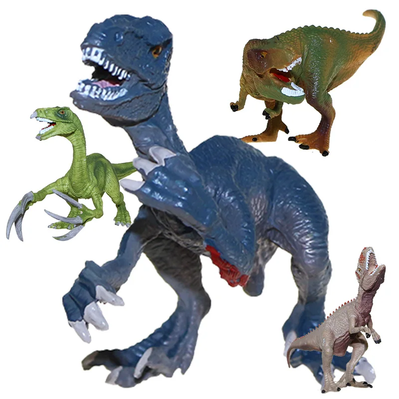 Динозавр игрушки Фигурки динозавр модель Giganotosaurus Юрского периода моделирование