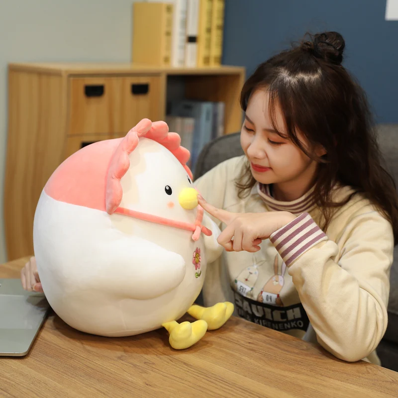 Симпатичный толстый динозавр 23 см/30 см плюшевая игрушка мягкое плюшевое животное