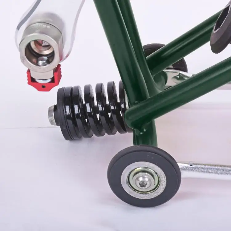 Задние велосипедные стойки Brompton, складные велосипедные грузовые стойки, легко Нажимаемые колеса, раздвижные велосипедные стойки, черный/серебристый/зеленый