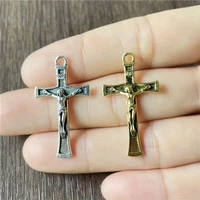 junkang 20pcs alloy retro religious belief pendant diy bracelet necklace jewelry connector making accessories