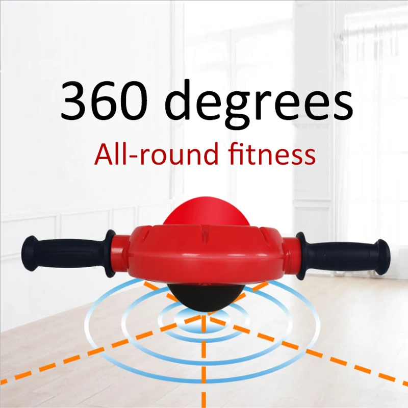 Новый 360 градусов многофункциональная Бытовая брюшной колесо фитнес