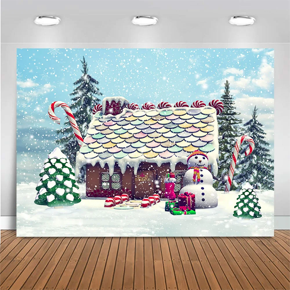 Mocsicka зимний Снежный фон снеговика для фотосъемки домашние подарки