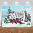 Mocsicka зимний Снежный фон снеговика для фотосъемки домашние подарки Рождественская елка для вечерние фоновая декорация реквизит для студийной съемки