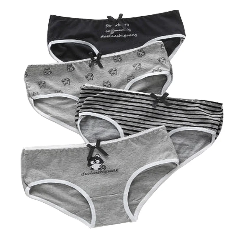 3 шт./компл. Для женщин комплект нижнего белья трусики комфорт Нижнее белье