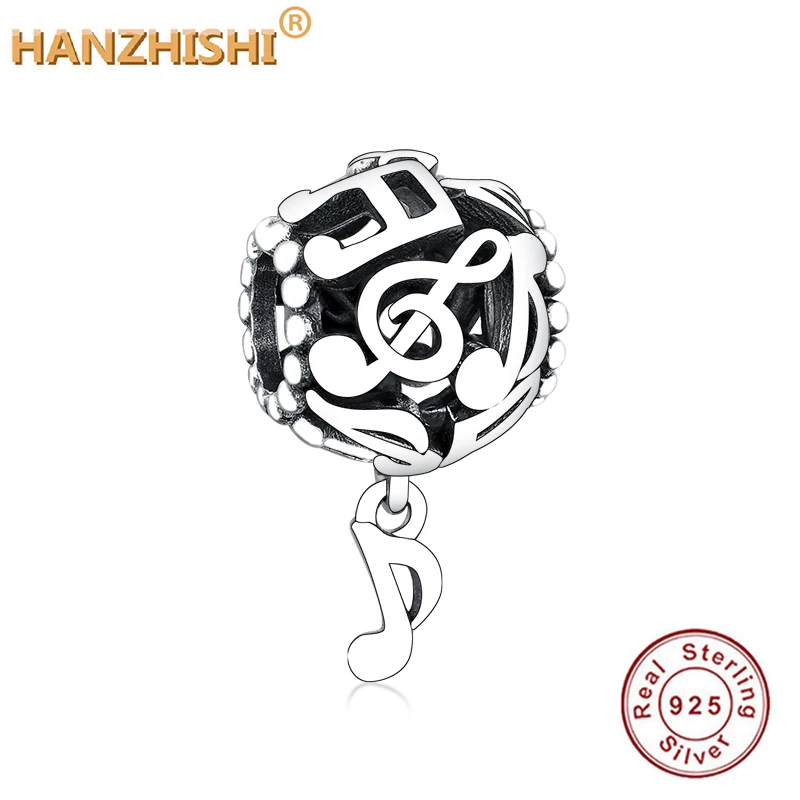 

Оптовая цена, ажурные музыкальные ноты, оригинальные 100% серебряные украшения для женщин, самодельные бусины, изготовление ювелирных издели...