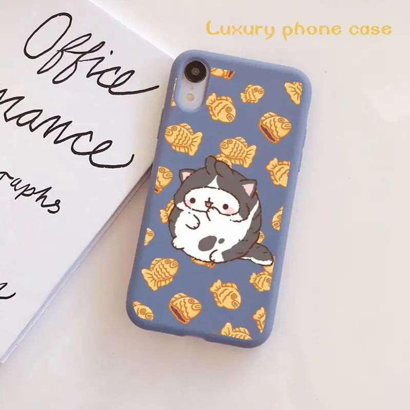 

Fat Cute Cats Phone Case Soft Case for iPhone 12 11 Pro Max XS XR 8 7 6s Plus 11Pro 7Plus 8Plus