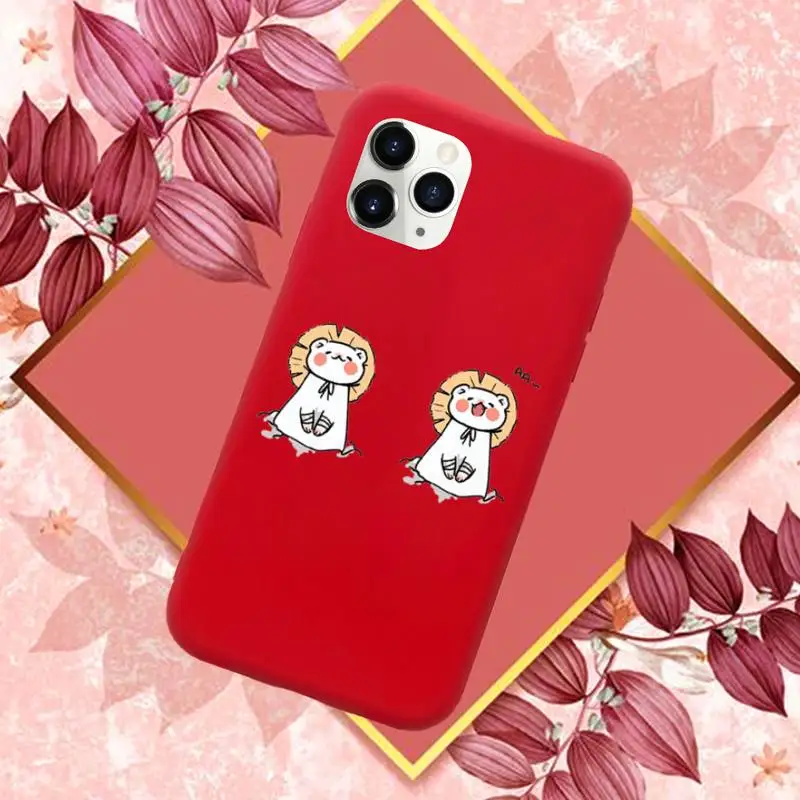 

Tian Guan Ci Fu Anime Phone Case Candy Color for iPhone 11 12 mini pro XS MAX 8 7 6 6S Plus X SE 2020 XR