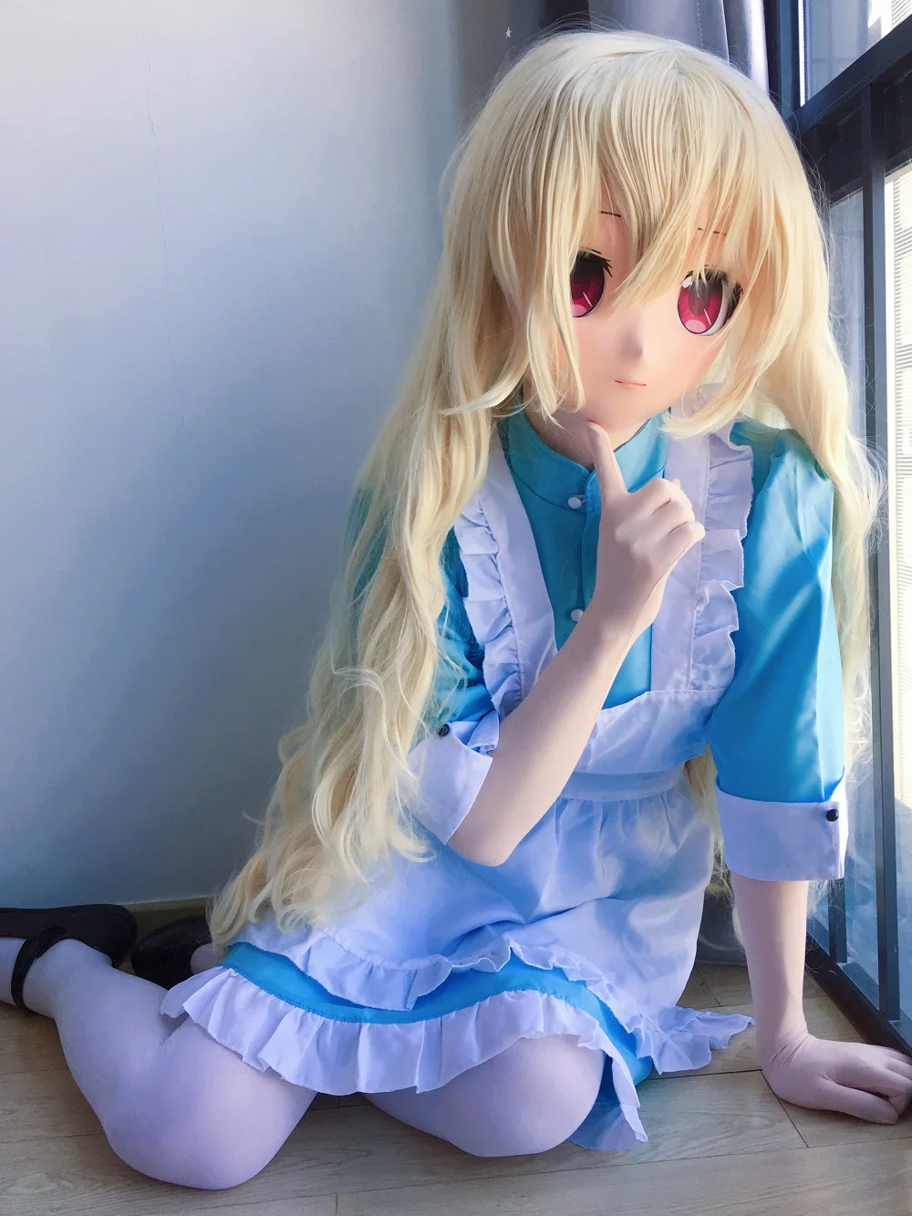 (KGM 08) переодевающаяся Девушка BJD кукольная маска японская женская аниме