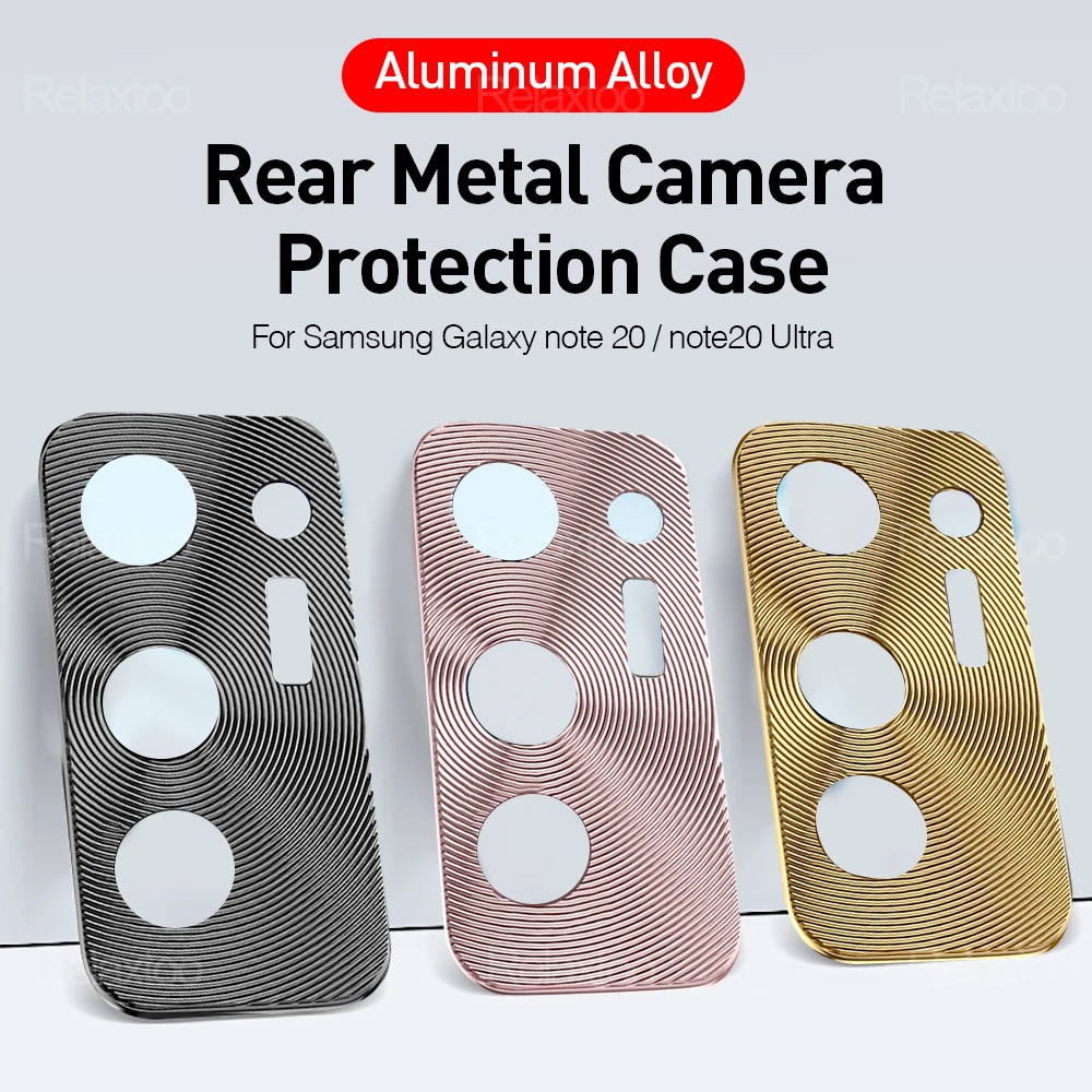 Заднее металлическое кольцо для камеры Samsung Galaxy Note 20 ultra 5G 2020 note20 not