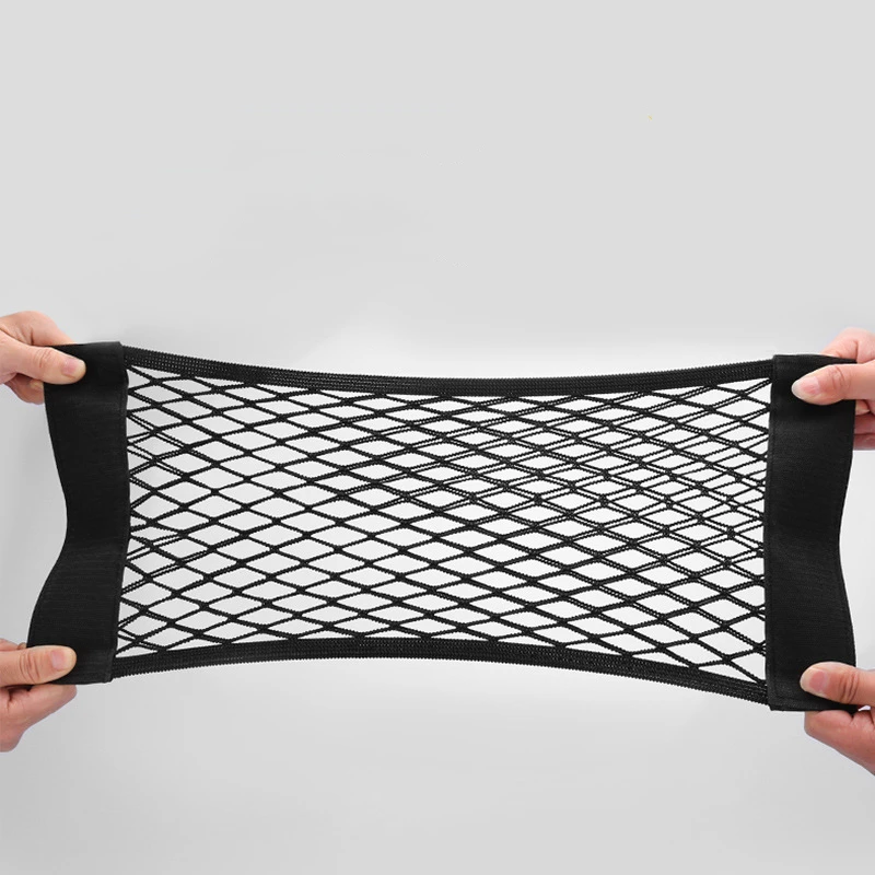

2PCS Auto Organizer Storage Mesh Holder Auto Back Seat Trunk Elastic String Net Universal For Cars Luggage Nets Travel Pocket