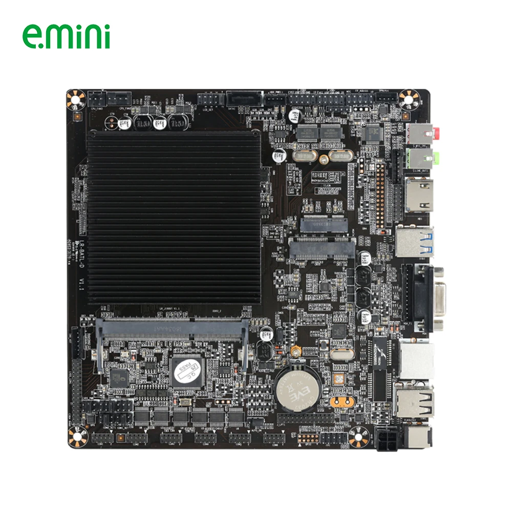 Материнская плата Intel Celeron J1900 Mini ITX безвентиляторный M/B DDR3L MINI PCI Express Слоты