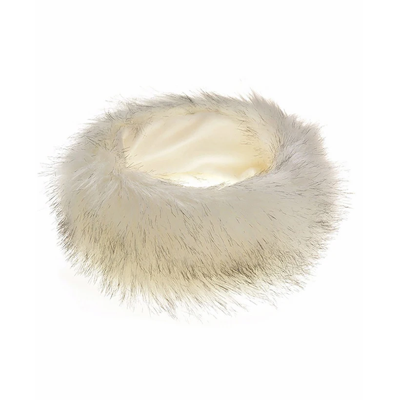 New Women Winter Faux Fox Fur Hat Warm Soft Fluffy Fur Female Cap Luxurious Quality Rabbit Fur Bomber Hats for Girls 2020 images - 6