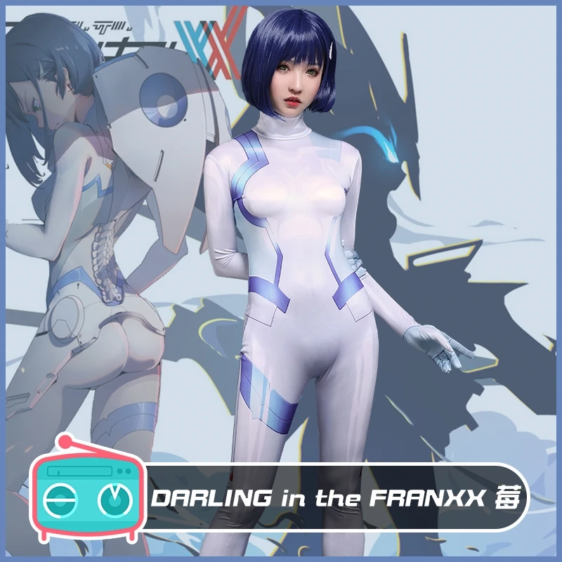 

DARLING in the FRANXX 015 ICHIGO 3D printing cosplay costume jumpsuit