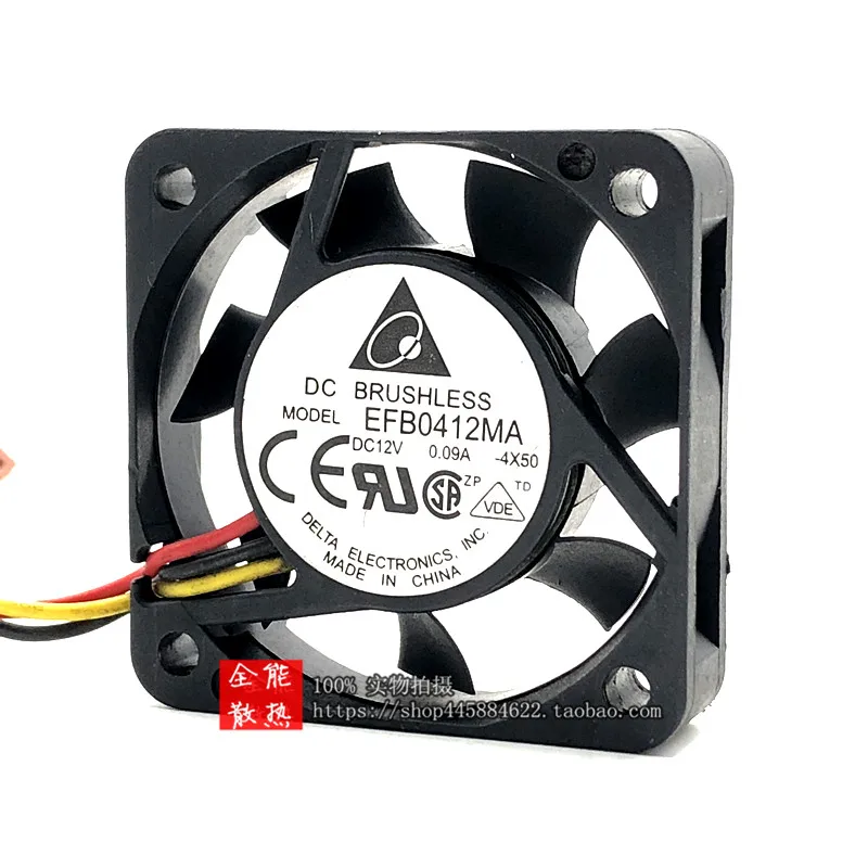 Новый оригинальный EFB0412MA 4010 12 В А 4 см ультра-тихий строительный охлаждающий вентилятор