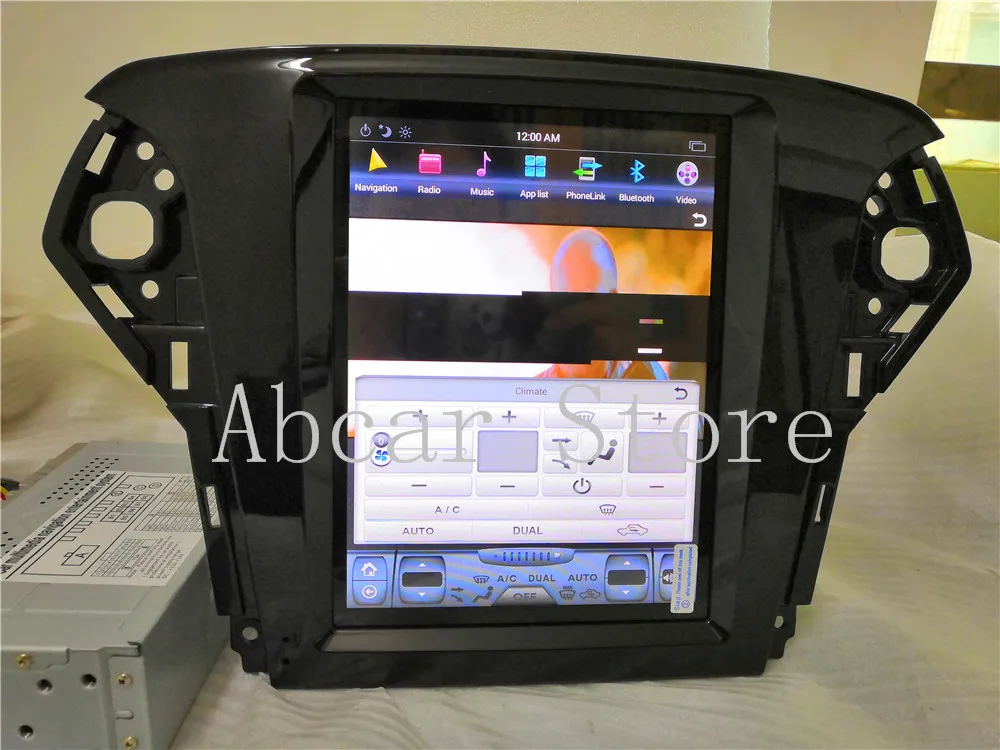 10 4 ''Tesla стиль Android 9 0 автомобильный dvd плеер GPS навигация для Ford Fusion Mondeo 2007 2015