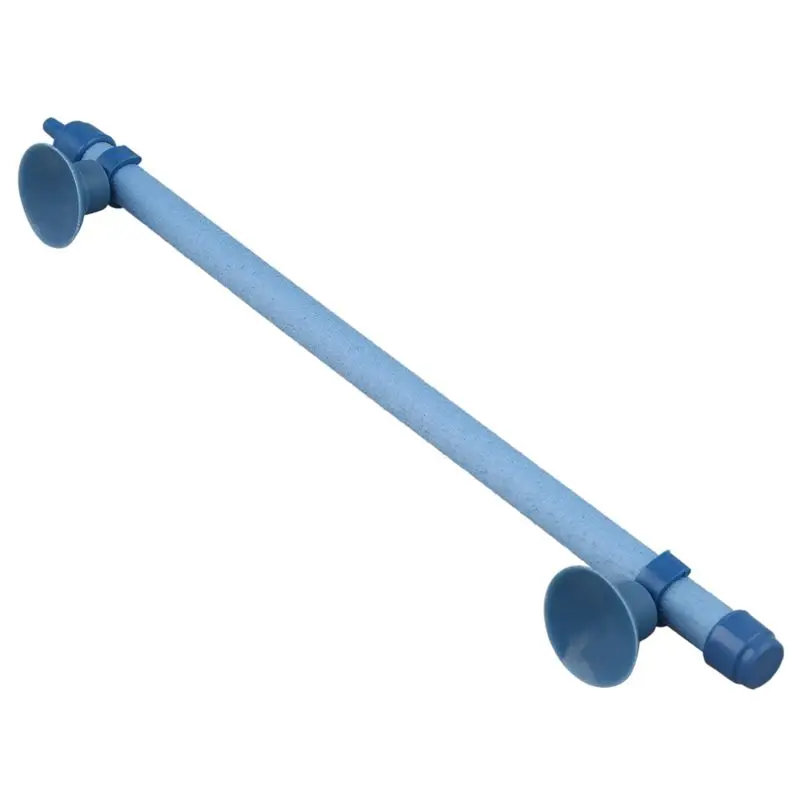 Вода и Дерево аквариум 10 "синяя трубка в форме пузырчатой стены Airstone Air Stone