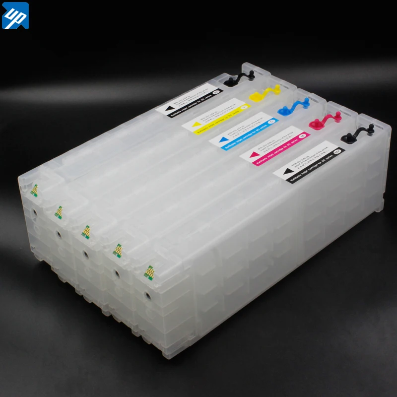 5 шт. 700 мл с один раз чип для Epson T3000 T5000 T7000 T3200 T5200 T3270 T5270 T7270 T6941 T6944 перезаправляемый