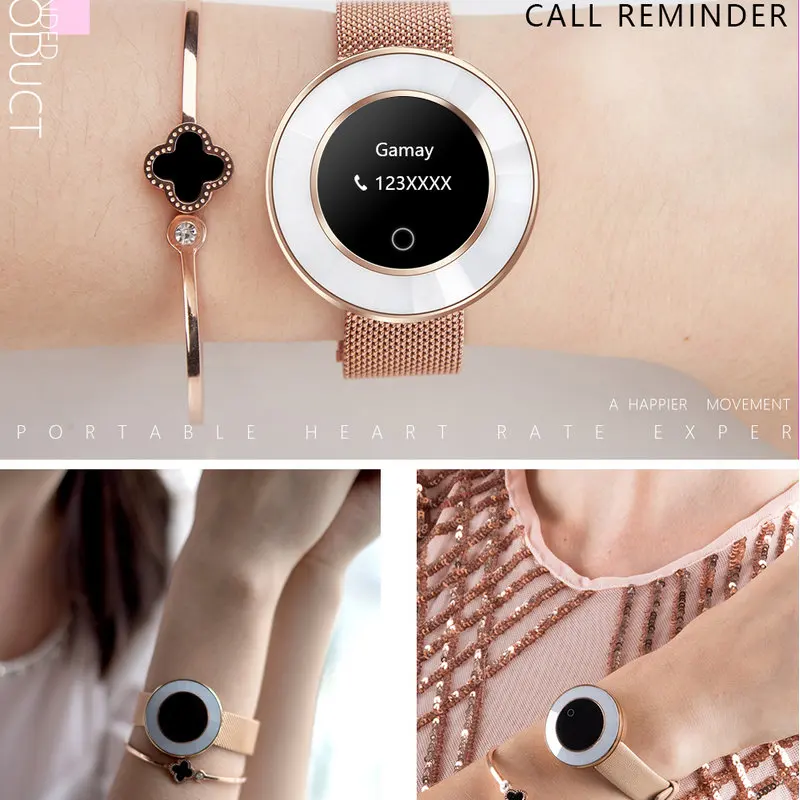 Модные X6 Bluetooth Смарт часы водонепроницаемые IP68 женские Reloj Heart Rate фитнес трекер